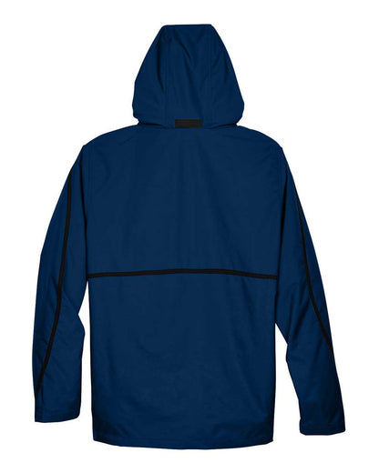 Team 365 Unisex Conquest Jacket with Mesh Lining TT70 #color_Sport Dark Navy