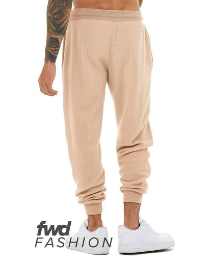 BELLA + CANVAS FWD Fashion Sueded Fleece Jogger 3327 #color_Heather Oat