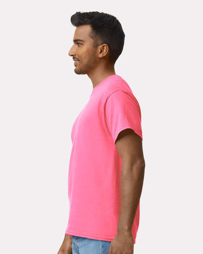 Gildan Unisex Ultra Cotton® T-Shirt 2000 #colormdl_Safety Pink
