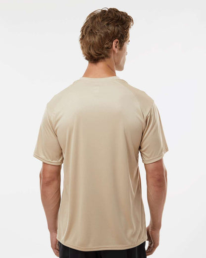 Badger Men's B-Core Sport Shoulders T-Shirt 4120 #colormdl_Sand