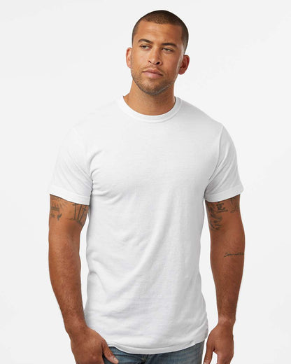 M&O Unisex Vintage Garment-Dyed T-Shirt 6500M #colormdl_White