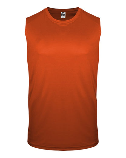 C2 Sport Youth Sleeveless T-Shirt 5230 #color_Burnt Orange