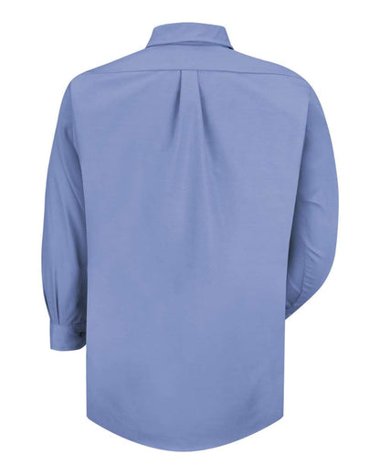 Red Kap Men's Poplin Dress Shirt SP90 #color_Light Blue - Sleeve 32/33