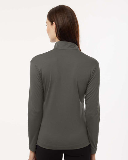 AllPro Women's Pro-Lock Performance Quarter-Zip Pullover 41870L #colormdl_Charcoal