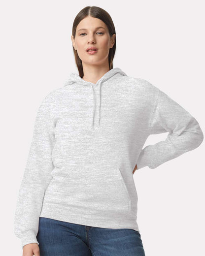 Gildan Unisex Softstyle® Midweight Hooded Sweatshirt SF500 #colormdl_Ash