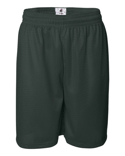 Badger Pro Mesh 9" Shorts 7209 #color_Forest