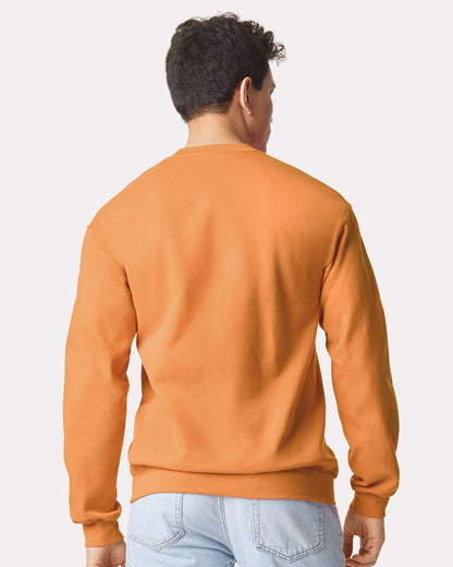 Gildan Unisex Softstyle® Midweight Crewneck Sweatshirt SF000 #colormdl_Tangerine