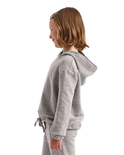 TriDri Youth Maria Hooded Sweatshirt TD85B #colormdl_Heather Grey