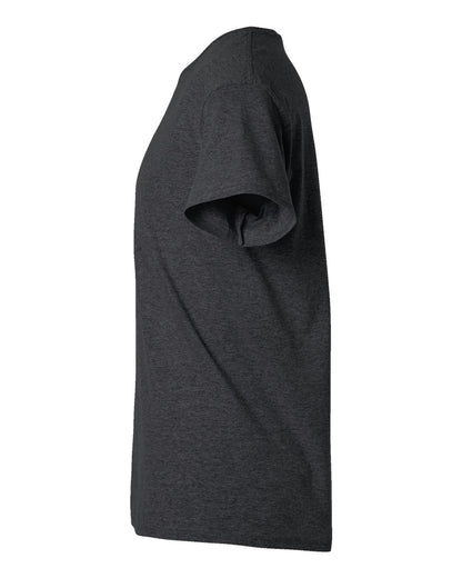 Gildan Unisex Light Cotton T-Shirt 3000 #color_Heather Dark Grey