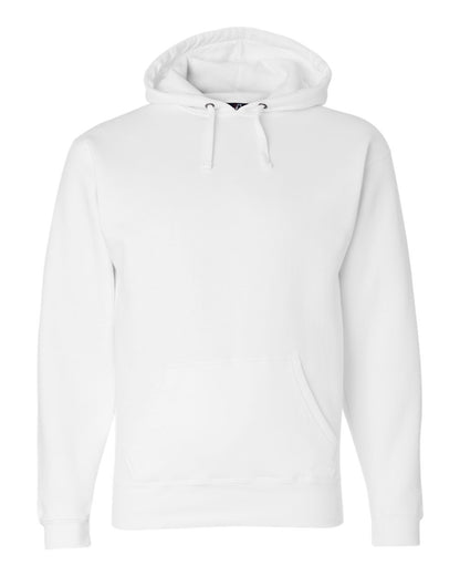 J. America Men's Premium Hooded Sweatshirt 8824 #color_White