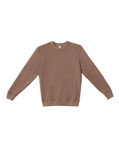Lane Seven Unisex Nantucket Crewneck LS11004 #color_Terra Brown