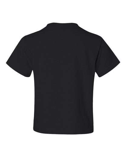 JERZEES Youth Dri-Power® 50/50 T-Shirt 29BR #color_Black