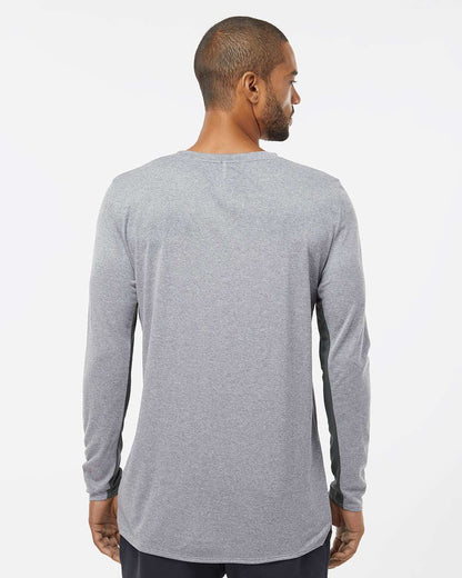 Oakley Men's Team Issue Hydrolix Long Sleeve T-Shirt FOA402992 #colormdl_New Granite Heather