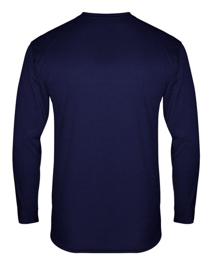 Badger FitFlex Performance Long Sleeve T-Shirt 1001 #color_Navy