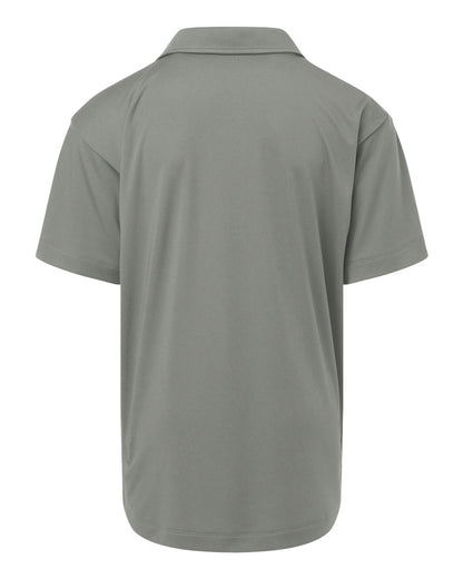 AllPro Youth Pro-Lock Performance Polo 41800Y #color_Greystone