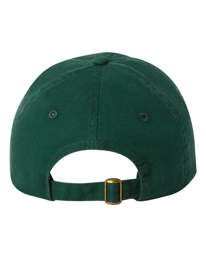 Valucap Bio-Washed Classic Dad Hat VC300A #color_Forest Green