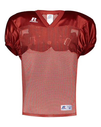 Russell Athletic Unisex Stock Practice Jersey S096BM #color_True Red