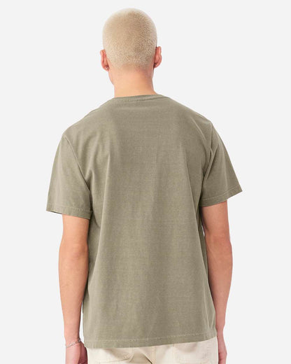 BELLA + CANVAS Unisex Heavyweight Garment-Dyed Tee 4810GD #colormdl_Washed Olive