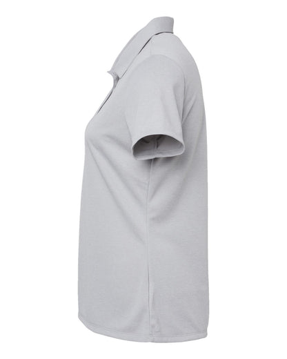 Adidas Women's Soft Heathered Polo A583 #color_Grey Two Melange