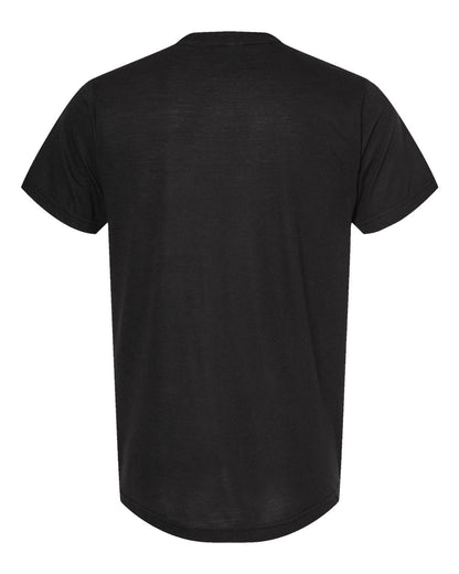 Tultex Tri-Blend T-Shirt 254 #color_Solid Black Tri Blend