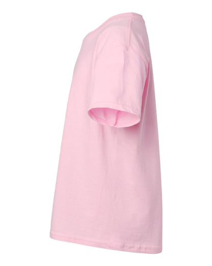 Gildan Youth Light Cotton T-Shirt 3000B #color_Light Pink