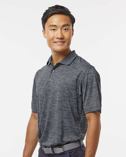 Paragon Men's Dakota Striated Heather Polo 130 #colormdl_Black Heather