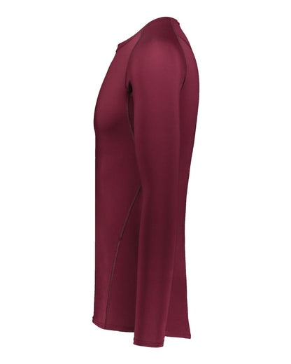 Russell Athletic Unisex CoolCore­® Long Sleeve Compression Shirt R20CPM #color_Maroon