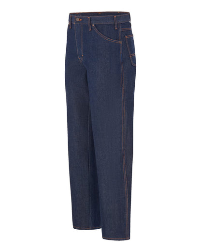 Dickies Men's Straight 5-Pocket Jeans 9333 #color_Indigo Rigid - 34I