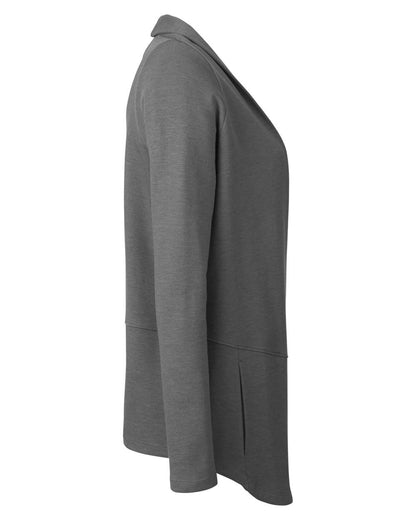 Devon & Jones Women's New Classics® Charleston Cardigan DG481W #color_Graphite Melange