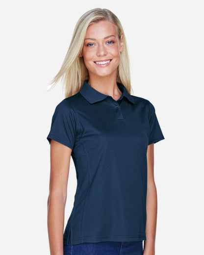 Harriton Women's Polyester Jersey Polo M315W #colormdl_Navy