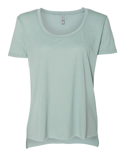 Next Level Women's Festival Scoop Neck T-Shirt 5030 #color_Stonewash Green