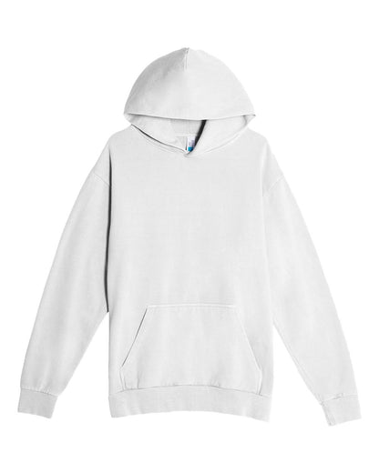 Lane Seven Unisex Urban Pullover Hooded Sweatshirt LS16001 #color_Pigment Lunar Rock