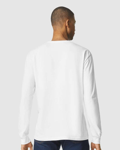 Gildan Softstyle® CVC Long Sleeve T-Shirt 67400 #colormdl_White