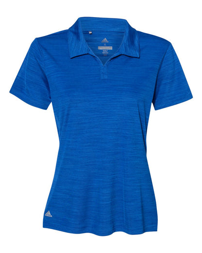 Adidas Women's Mélange Polo A403 #color_Collegiate Royal Melange