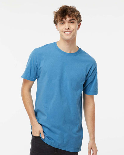 M&O Unisex Vintage Garment-Dyed T-Shirt 6500M #colormdl_Royal Caribe