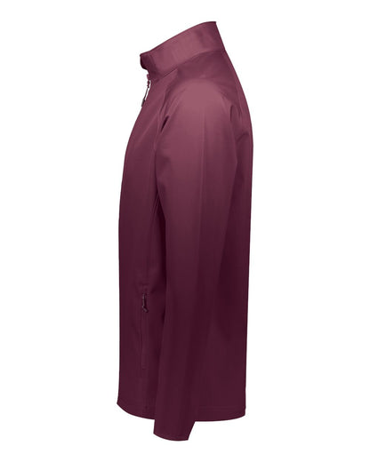 Holloway Men's Featherlight Soft Shell Jacket 229521 #color_Maroon