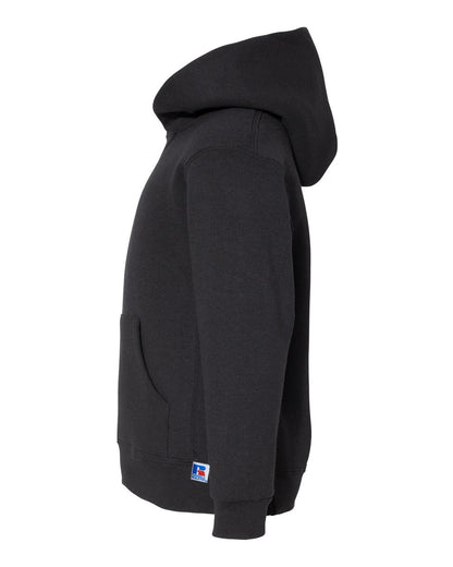 Russell Athletic Youth Dri Power® Hooded Sweatshirt 995HBB #color_Black