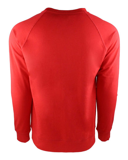 Next Level Laguna Raglan Crewneck Sweatshirt 9000 #color_Red