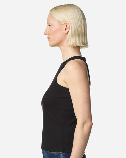 American Apparel Women's Baby Rib Tank BR2101 #colormdl_Black