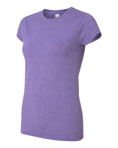 Gildan Women's Softstyle® T-Shirt 64000L #color_Heather Purple
