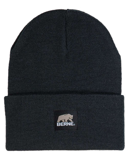 Berne Apparel Heritage Knit Cuff Beanie H150 #color_Black