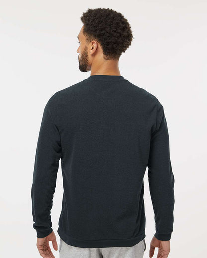 Adidas Men's Terry Loop Crewneck Sweatshirt A586 #colormdl_Black
