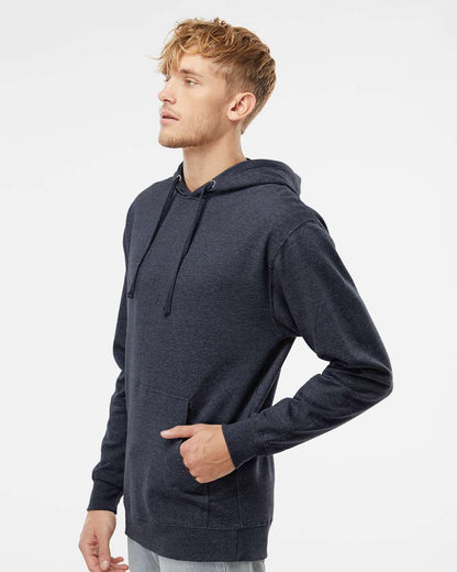 Independent Trading Co. Midweight Hooded Sweatshirt SS4500 #colormdl_Classic Navy Heather