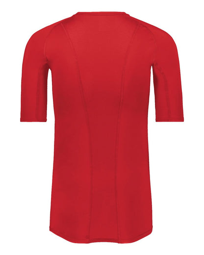 Russell Athletic Unisex CoolCore® Half Sleeve Compression Shirt R21CPM #color_True Red
