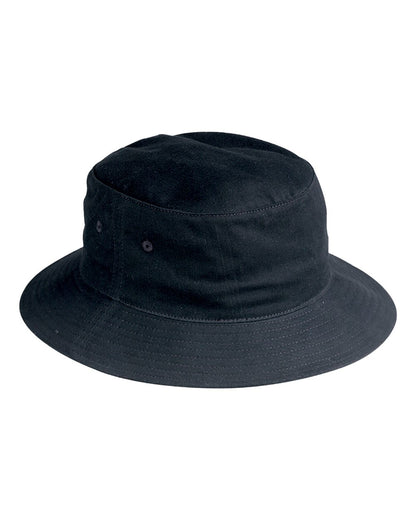 Big Accessories Youth Crusher Bucket Hat BX003Y #color_Black
