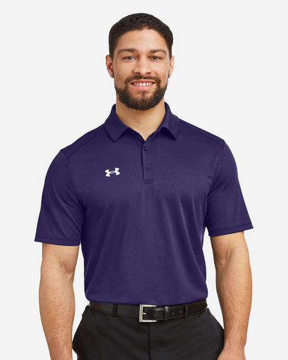 Under Armour Men's Tech™ Polo 1370399 #colormdl_Purple/ White
