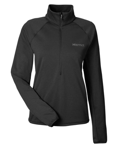 Marmot Women's Leconte Half-Zip Pullover M15391 #color_Black