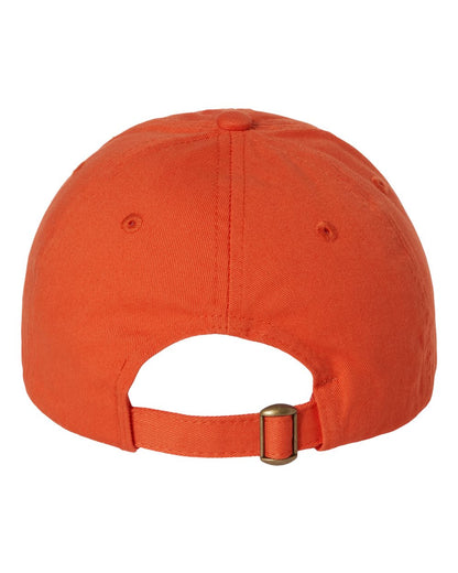 Valucap Bio-Washed Classic Dad Hat VC300A #color_Orange