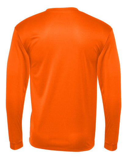 C2 Sport Unisex Performance Long Sleeve T-Shirt 5104 #color_Safety Orange