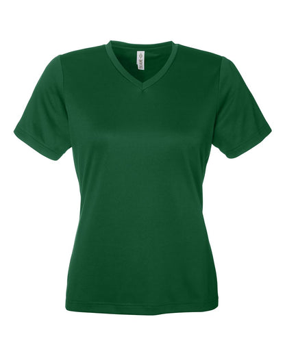 Team 365 Women's Zone Performance Mesh T-Shirt TT15W #color_Sport Dark Green